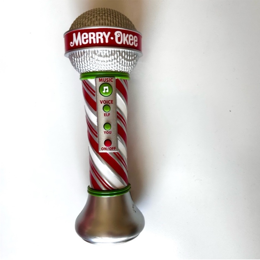 Hallmark Merry-Okee Christmas Interactive Microphone Sing Along